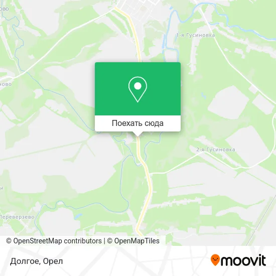 Карта Долгое