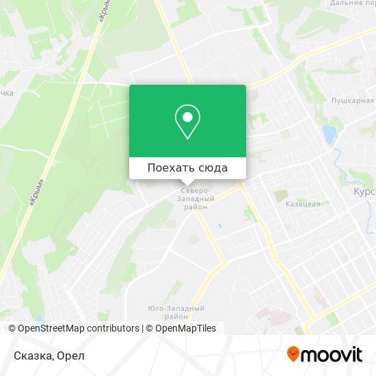 Карта Сказка