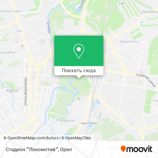 Карта Стадион ""Локомотив""
