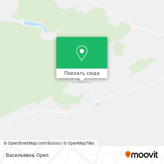 Карта Васильевка