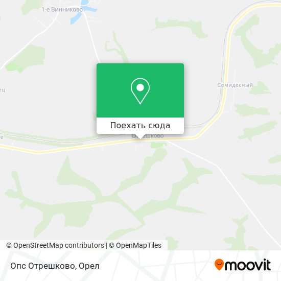 Карта Опс Отрешково