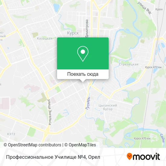 Карта Профессиональное Училище №4