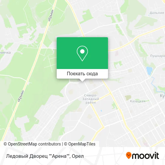 Карта Ледовый Дворец ""Арена""