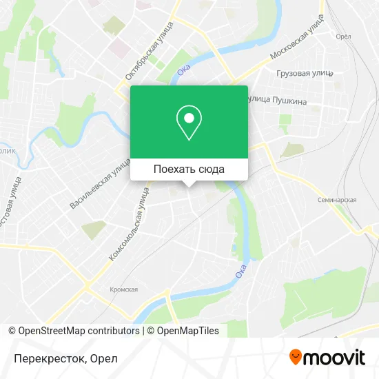 Карта Перекресток