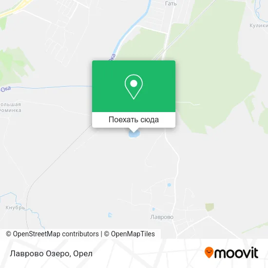 Карта Лаврово Озеро