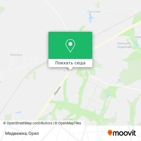 Карта Медвежка