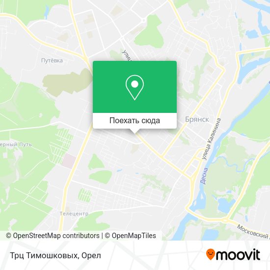 Карта Трц Тимошковых