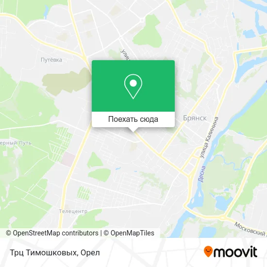 Карта Трц Тимошковых