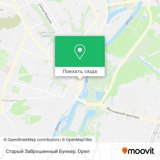 Карта Старый Заброшенный Бункер