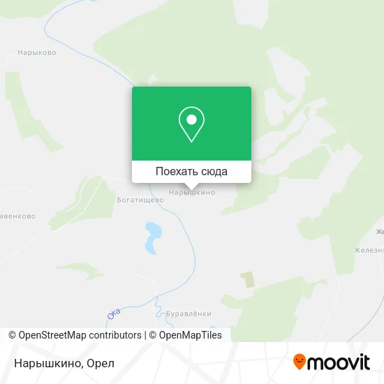 Карта Нарышкино