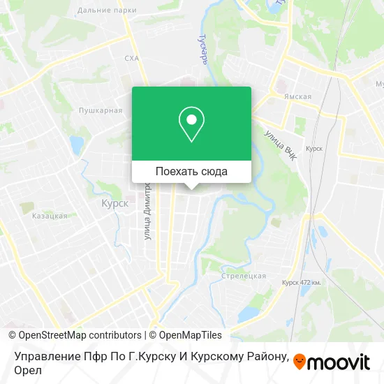 Карта Управление Пфр По Г.Курску И Курскому Району