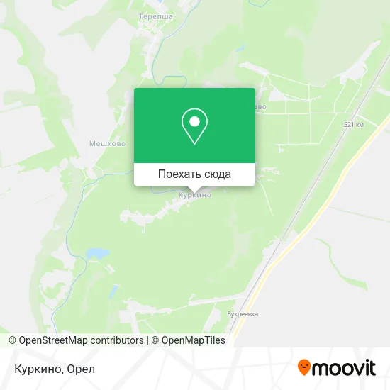 Карта Куркино