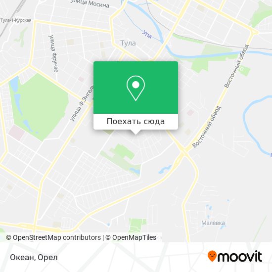 Карта Океан