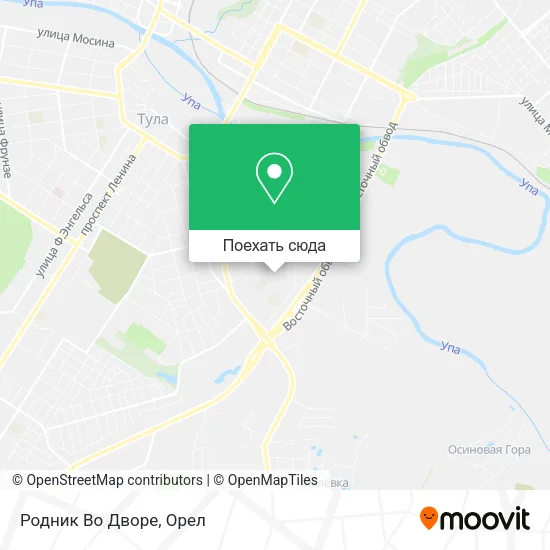 Карта Родник Во Дворе