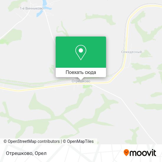 Карта Отрешково