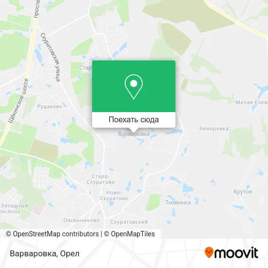 Карта Варваровка