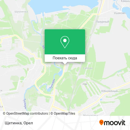 Карта Щетинка