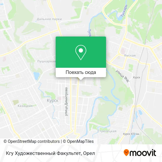 Карта Кгу Художественный Факультет