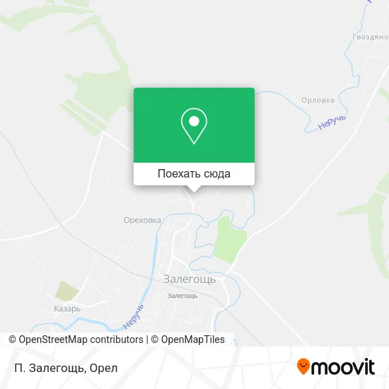 Карта П. Залегощь