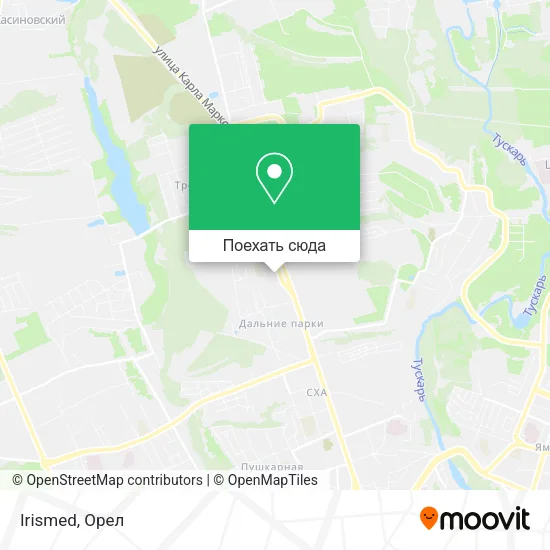 Карта Irismed