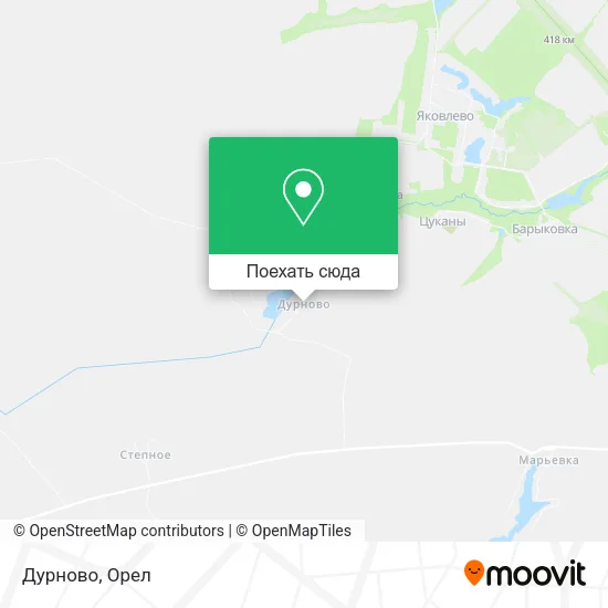 Карта Дурново