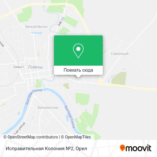 Карта Исправительная Колония №2