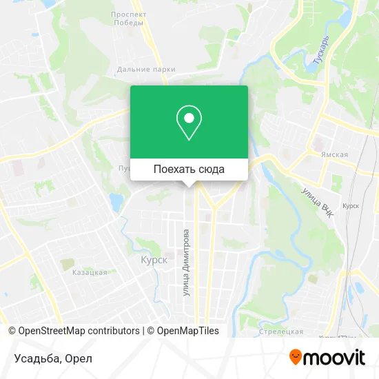 Карта Усадьба