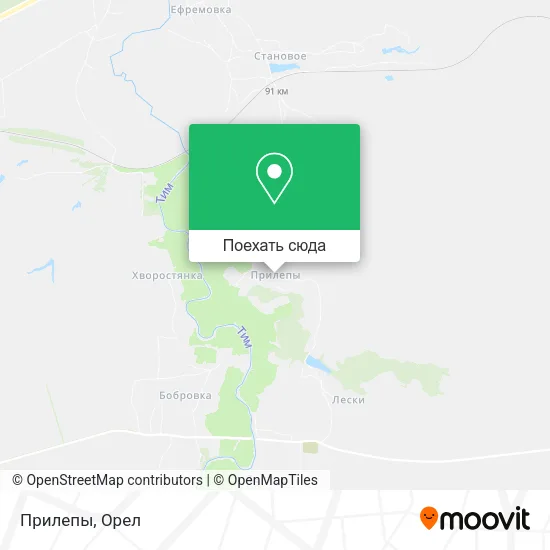 Карта Прилепы