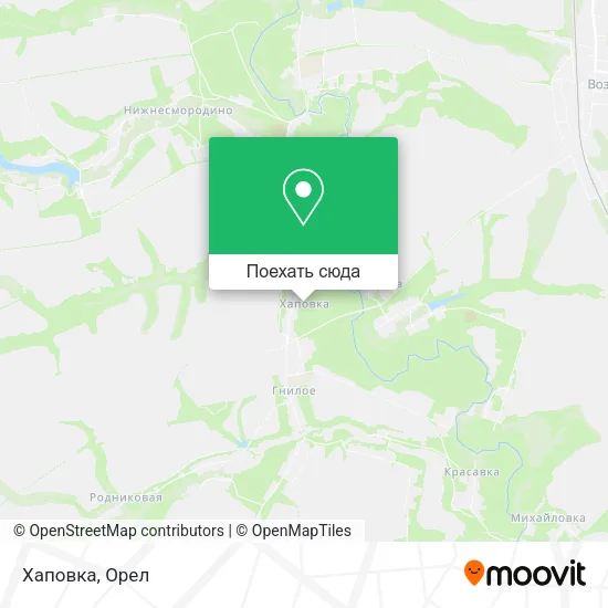 Карта Хаповка