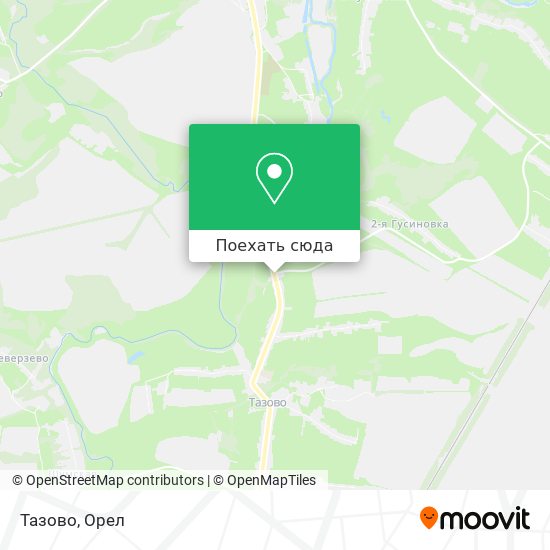 Карта Тазово