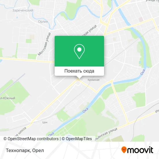Карта Технопарк