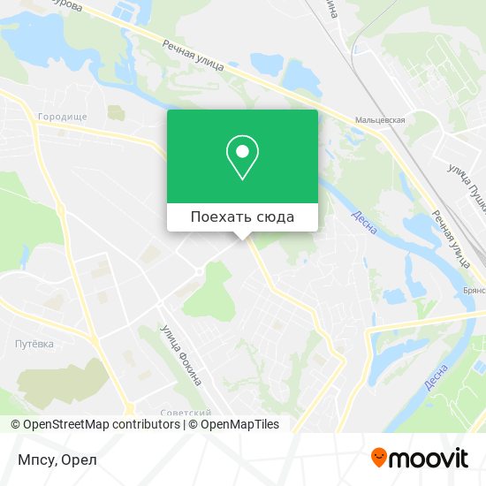 Карта Мпсу