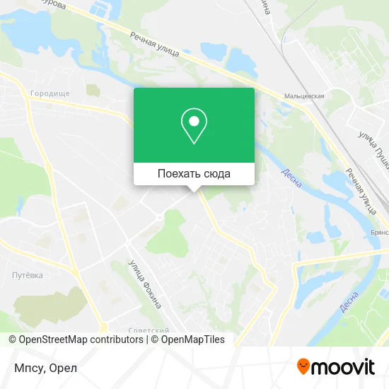 Карта Мпсу