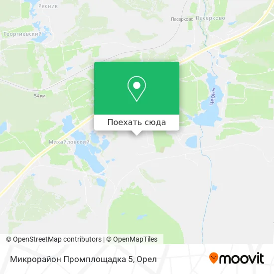 Карта Микрорайон Промплощадка 5
