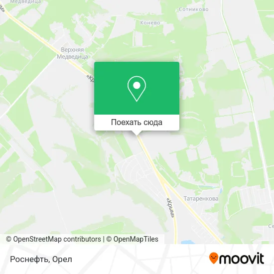 Карта Роснефть