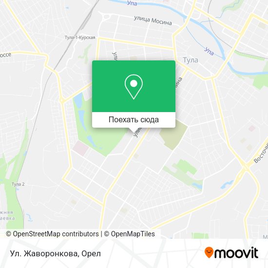 Карта Ул. Жаворонкова