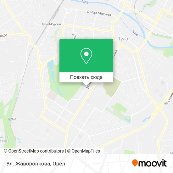 Карта Ул. Жаворонкова