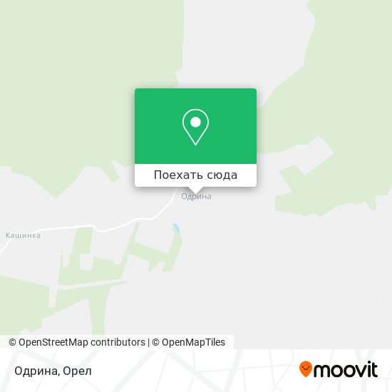 Карта Одрина