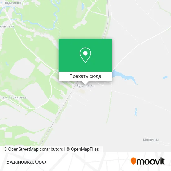 Карта Будановка