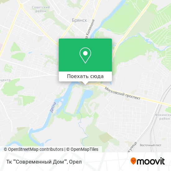 Карта Тк ""Современный Дом""