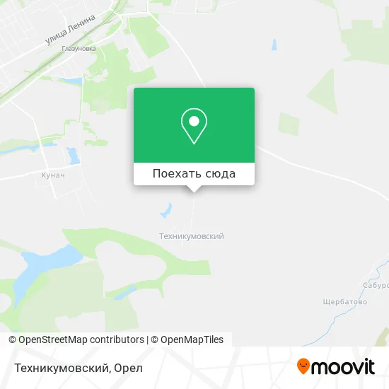Карта Техникумовский
