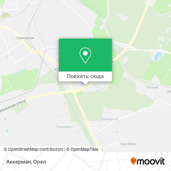 Карта Аккерман