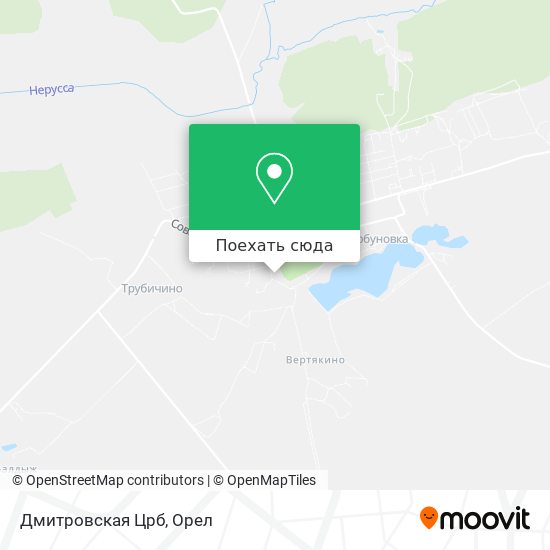 Карта Дмитровская Црб