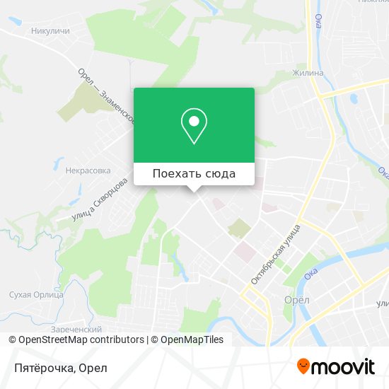Карта Пятёрочка