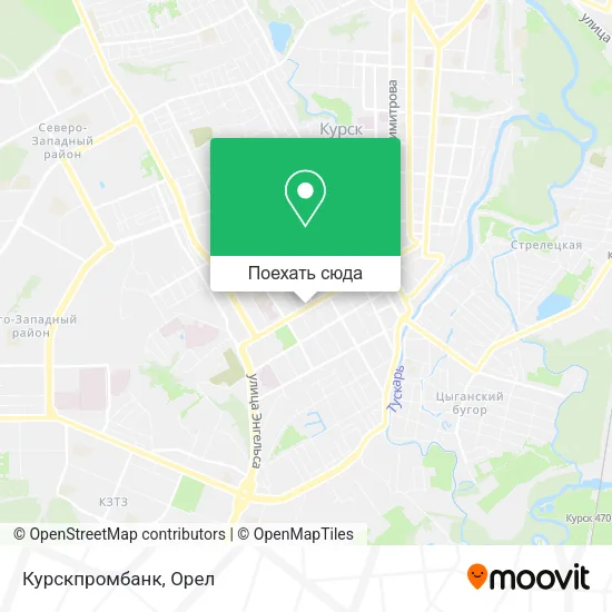 Карта Курскпромбанк