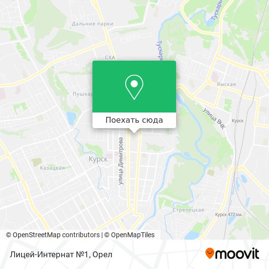 Карта Лицей-Интернат №1