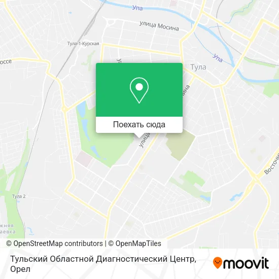 Карта Тульский Областной Диагностический Центр