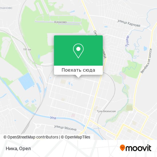 Карта Ника