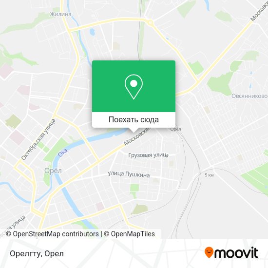 Карта Орелгту