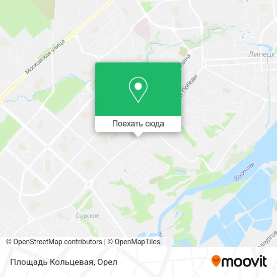 Карта Площадь Кольцевая